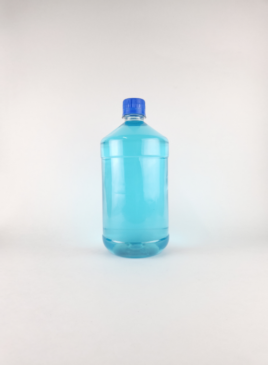 Envase 1000 ml jabon circular PET codigo 91-1-983